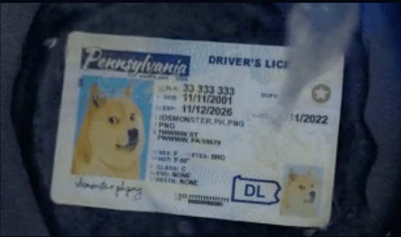Strong durability Durable fake ID card material