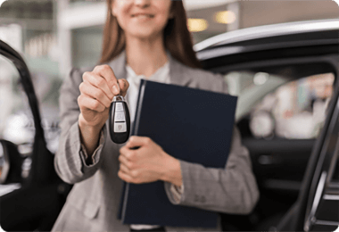 Travel car rental and hotel stay
