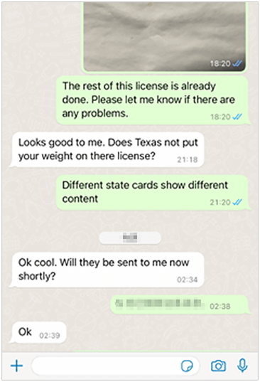 Fake ID Customer Review Best fake ID review 1 - customer testimonial